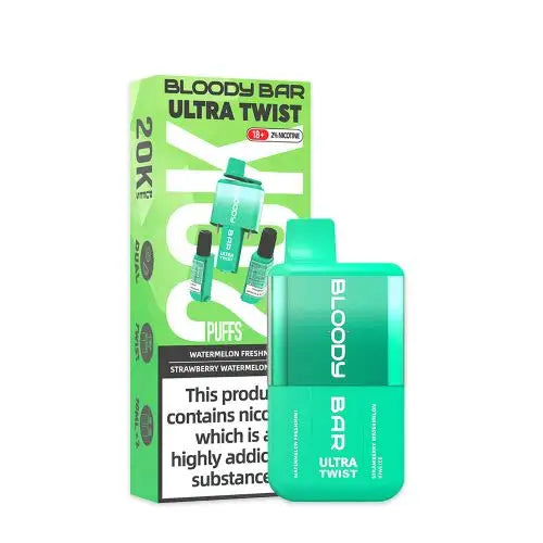 Bloody Bar Ultra Twist 20000 Prefilled Vape Pod Kit - Box of 5