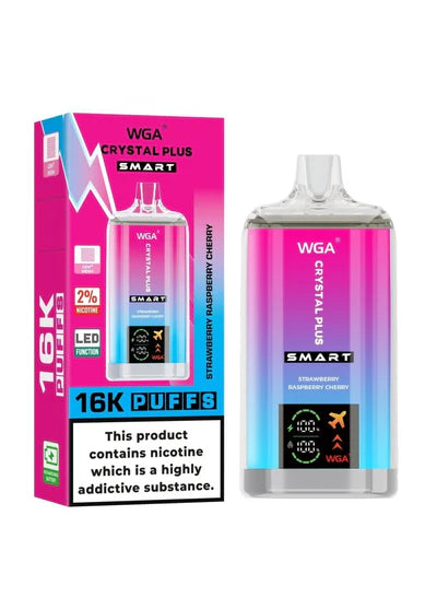 WGA Crystal Plus Smart 16K Prefilled Vape Kit - Box of 10