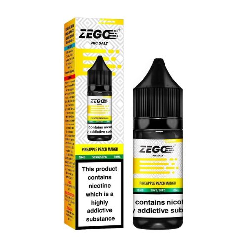 Zego Nic Salt 10ml E-Liquid 10mg & 20mg | Pack of 10